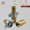 ZJ-LB brass 5100 wing nut coupler for hydraulic oil line